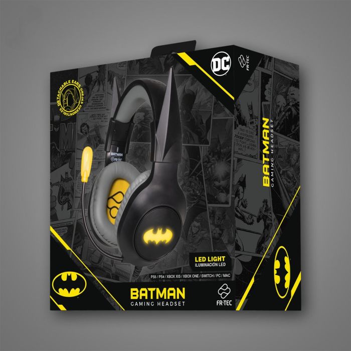 Auriculares con Micrófono Gaming FR-TEC BATMAN 3