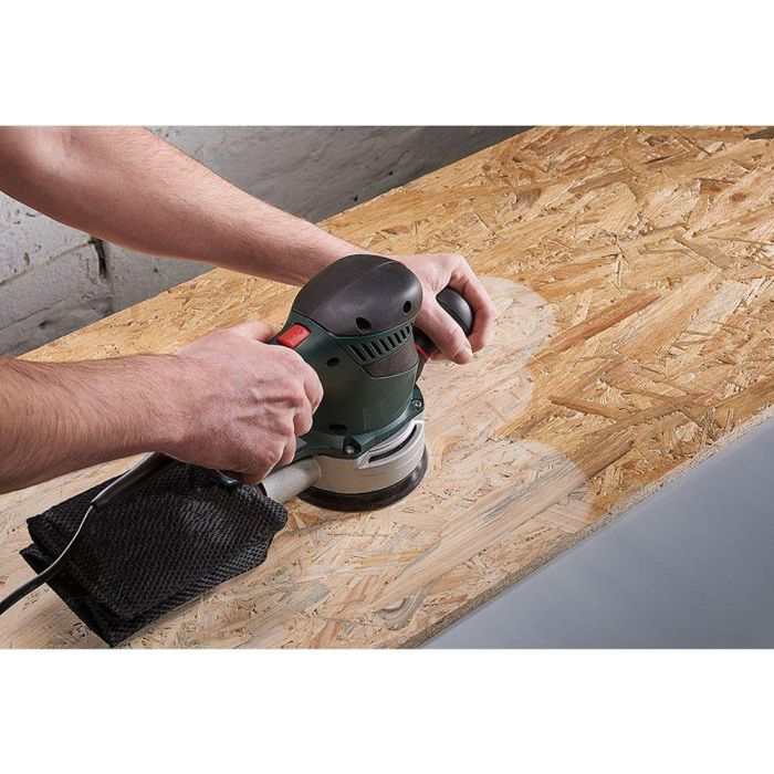 Wolfcraft Disco de Lija Multiorificio para Lijadora Excéntrica Ø125mm Grano 80 6