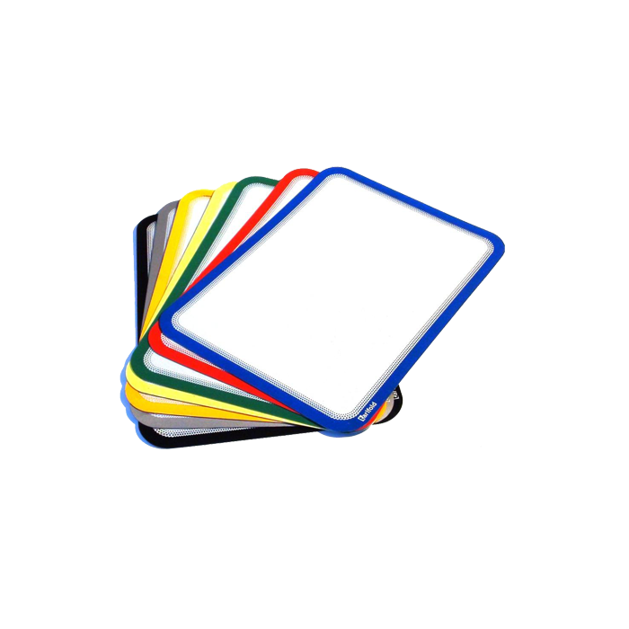 Djois Marco porta anuncios Magneto DIN A4 Adhesivo Removible Gris Pack 2 Unidades 1