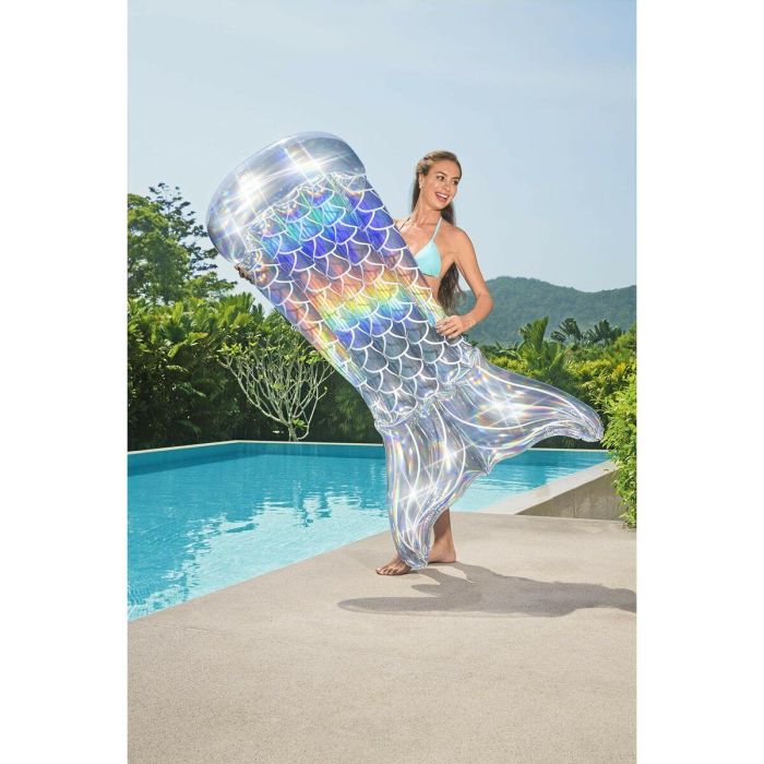 Bestway Colchoneta Hinchable Sirena Iridiscente 193x101 cm Playa y Piscina 43413 13 Bestway Colchoneta Hinchable Sirena Iridiscente 193x101 cm Playa y Piscina 43413 13