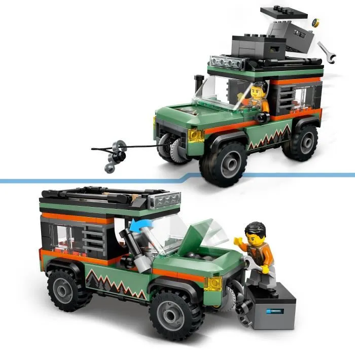 Lego Camión Todo Terreno 4x4 60447 - Set de construcción para niños de 6 años 2