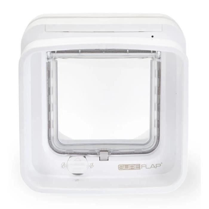 SUREFLAP DualScan Chatiere con chip electrónico blanco 4 SUREFLAP DualScan Chatiere con chip electrónico blanco 4