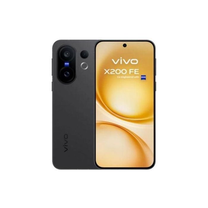 Vivo X200 FE Smartphone 5G 512GB 12GB RAM 6.31" Negro | Cámara ZEISS, Batería BlueVolt 6500 mAh, Dimensity 9300+