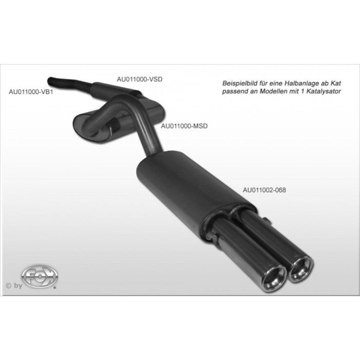 Fox Tubo Escape Fox Au011000-Vsd 1