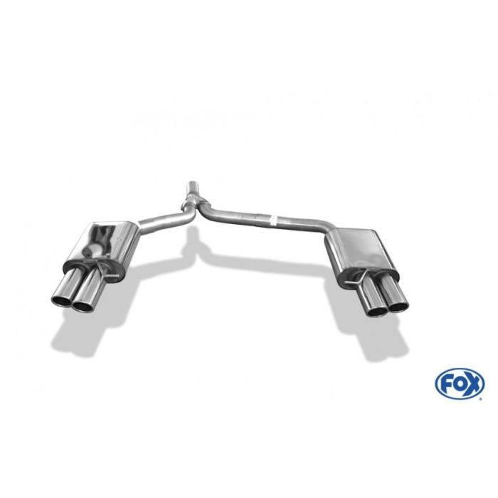 Fox Tubo de Escape Homologado FXAU120064-150 de Alto Rendimiento