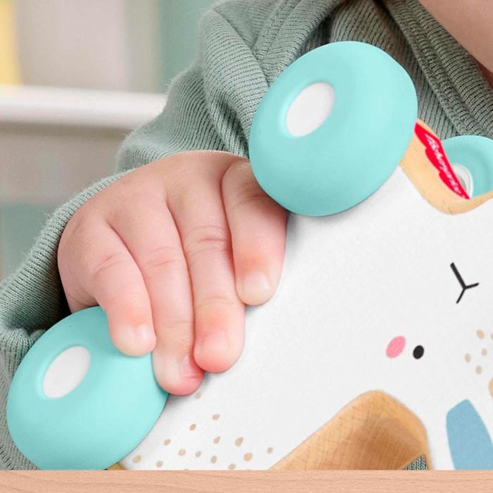 Fisher-Price Conejo De Madera Para Empujar Jdm52 Juguete Educativo +6 Meses