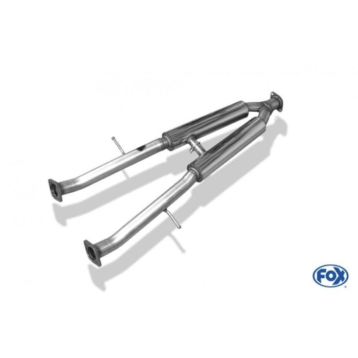 Fox Tubo Escape Le040010-Vsd FXLE040010-VSD Homologado Alto Rendimiento