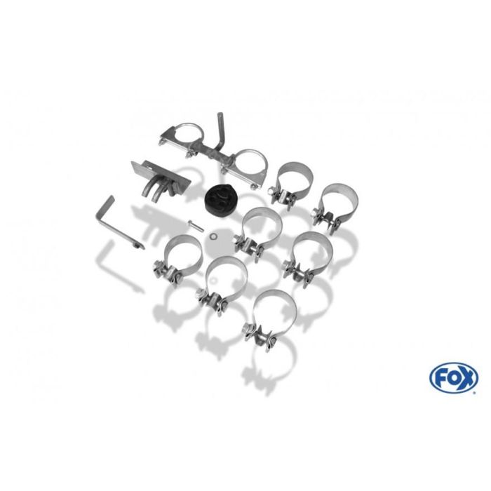 Fox Tubo Escape Mb080002-593 FXMB080002-593 homologado de alto rendimiento