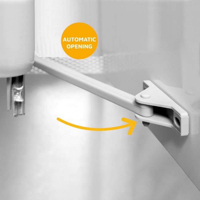 Emuca Contenedor de reciclaje para fijación inferior y extracción automática en mueble de cocina 1x16litros 2x7.5litros, Plástico gris 4 Emuca Contenedor de reciclaje para fijación inferior y extracción automática en mueble de cocina 1x16litros 2x7.5litros, Plástico gris 4