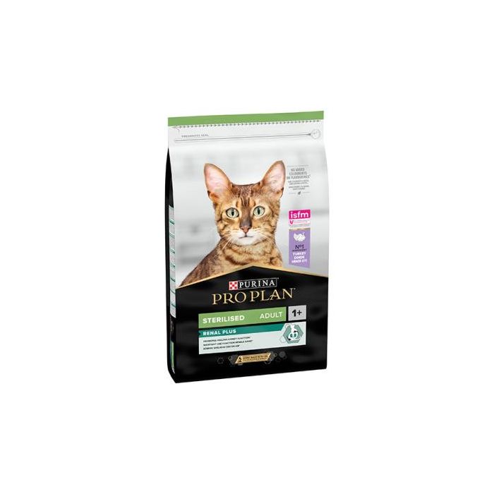 Purina Proplan Feline Sterilised Pavo - Alimento Completo para Gatos Adultos Esterilizados 10 kg