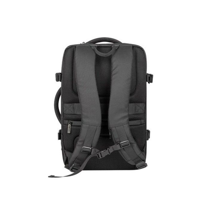 NATEC NTO-2116 Mochila de excursión Negra, fabricada en Poliéster, con 10 bolsillos y 44 cm de alto 12 NATEC NTO-2116 Mochila de excursión Negra, fabricada en Poliéster, con 10 bolsillos y 44 cm de alto 12