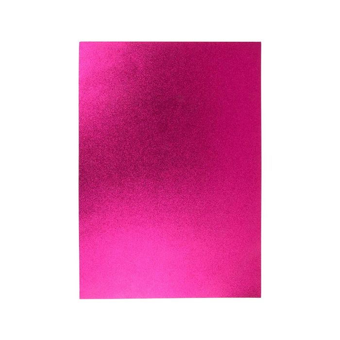Goma Eva Con Purpurina Biodegradable Liderpapel 50x70 cm 60 gr-M2 Espesor 2 mm Rosa 10 unidades 1 Goma Eva Con Purpurina Biodegradable Liderpapel 50x70 cm 60 gr-M2 Espesor 2 mm Rosa 10 unidades 1