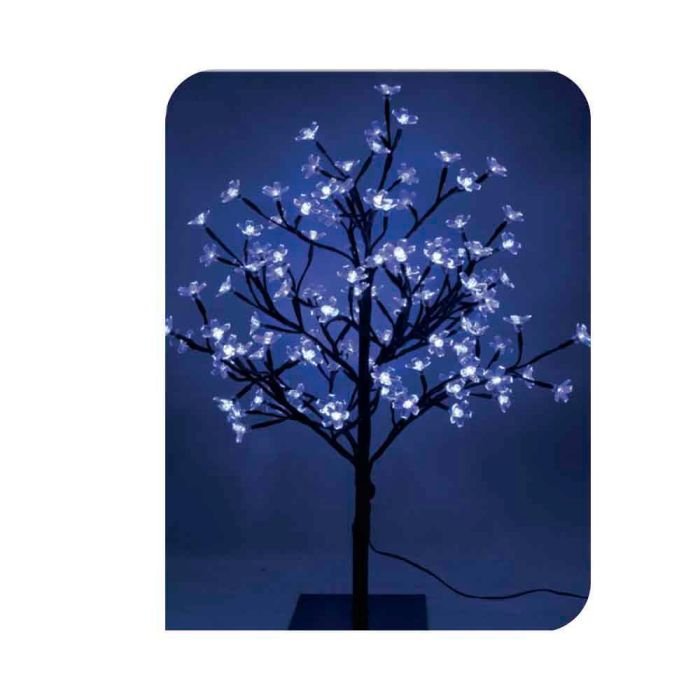 Arbol 3D sakura tronco recto 60cm 120 leds azul ip44 edm Arbol 3D sakura tronco recto 60cm 120 leds azul ip44 edm