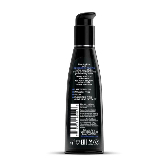 Lubricante Wicked Sensual Care Arándano 120 ml 5 Lubricante Wicked Sensual Care Arándano 120 ml 5