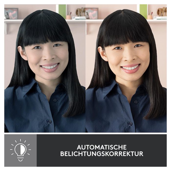 Logitech Brio 300 Webcam Webcam 1080p Blanco Crudo