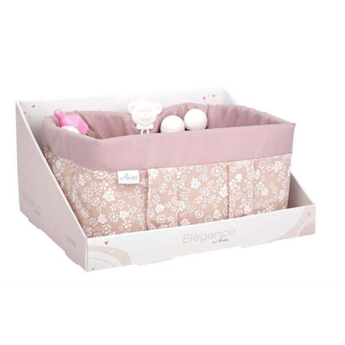 Muñecas Arias Canastilla Elegance Rosa con 9 Accesorios para Niñas 0 Muñecas Arias Canastilla Elegance Rosa con 9 Accesorios para Niñas 0