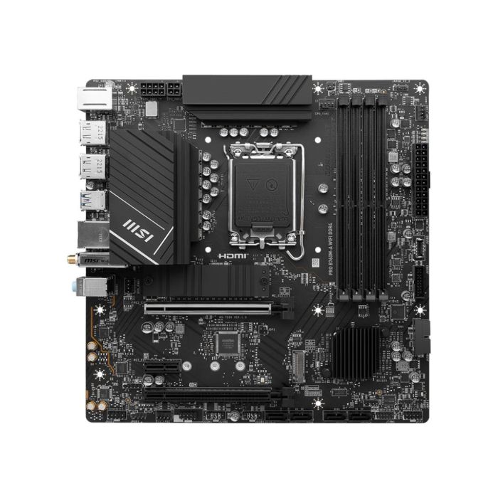 MSI PRO B760M-A WiFi DDR4 placa base Intel B760 LGA 1700 micro ATX 1 MSI PRO B760M-A WiFi DDR4 placa base Intel B760 LGA 1700 micro ATX 1