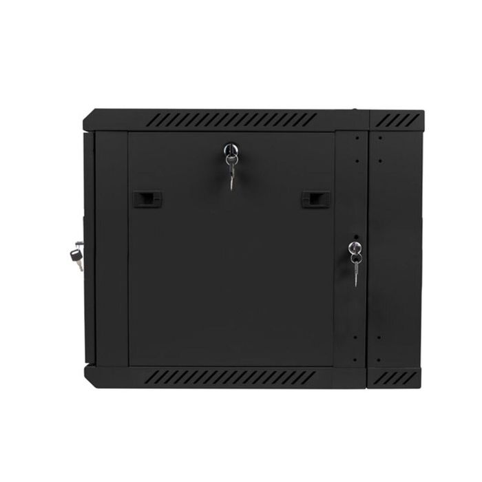 Lanberg WF02-6609-10B Armario Rack 9U Bastidor de Pared Negro, Carga Máxima 60 kg, Protección IP20 2 Lanberg WF02-6609-10B Armario Rack 9U Bastidor de Pared Negro, Carga Máxima 60 kg, Protección IP20 2