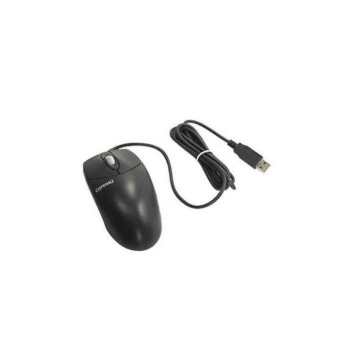 HP HP USB two-button scroll wheel optical mouse (Jack Black) - Has 1.8m (6.0 feet) long cable with USB type (A) connector HP HP USB two-button scroll wheel optical mouse (Jack Black) - Has 1.8m (6.0 feet) long cable with USB type (A) connector