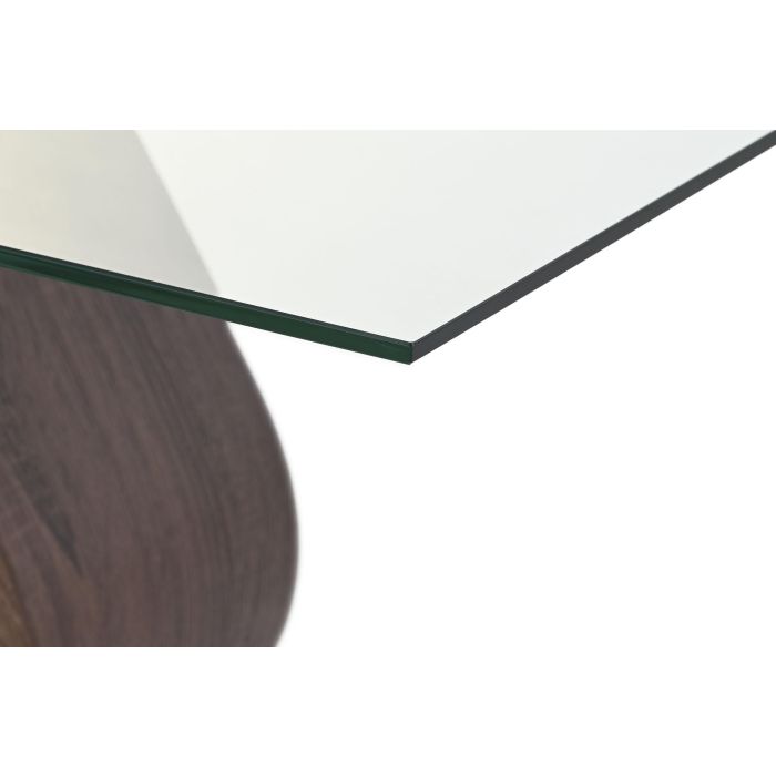 Mesa Centro Moderno DKD Home Decor Transparente Plateado 60 x 45 x 120 cm