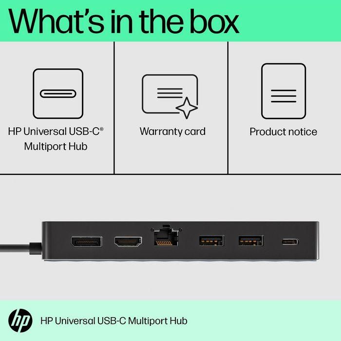 HP Universal USB-C Multiport Hub 3 HP Universal USB-C Multiport Hub 3