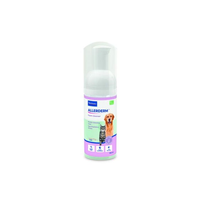 Virbac Allerderm Espuma Limpiadora 100 mL Virbac Allerderm Espuma Limpiadora 100 mL