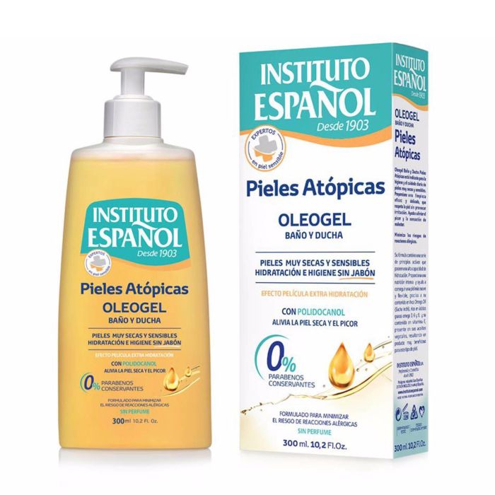 Instituto Español Pieles atopicas gel de baño oleogel 300 ml