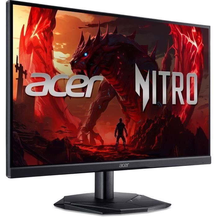 Pantalla de PC - ACER - KG241Y P3bip - 23,8 FHD - Panel VA - 180 Hz - 0,5 ms - 1 HDMI 1 DP - AMD FreeSync Premium - Negro 5