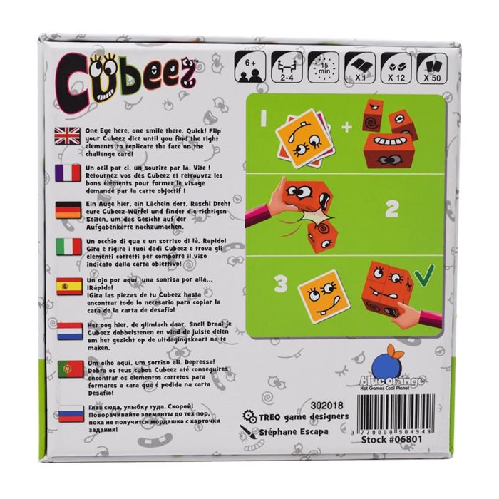 Asmodee Juego Cubeez Bo06801Ml +6 Años 4 Asmodee Juego Cubeez Bo06801Ml +6 Años 4