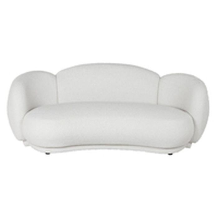 DKD Home Decor Sofá Moderno Blanco 195x103x74 cm Poliéster Nube Altura Asiento 39cm 2 DKD Home Decor Sofá Moderno Blanco 195x103x74 cm Poliéster Nube Altura Asiento 39cm 2