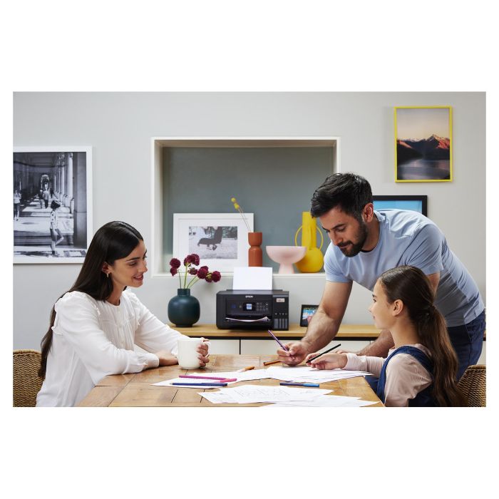 Epson ET-2850 Impresora Multifunción 3 en 1, Inyección de Tinta A4, Wi-Fi, Dúplex Automático, Color Negro 4 Epson ET-2850 Impresora Multifunción 3 en 1, Inyección de Tinta A4, Wi-Fi, Dúplex Automático, Color Negro 4