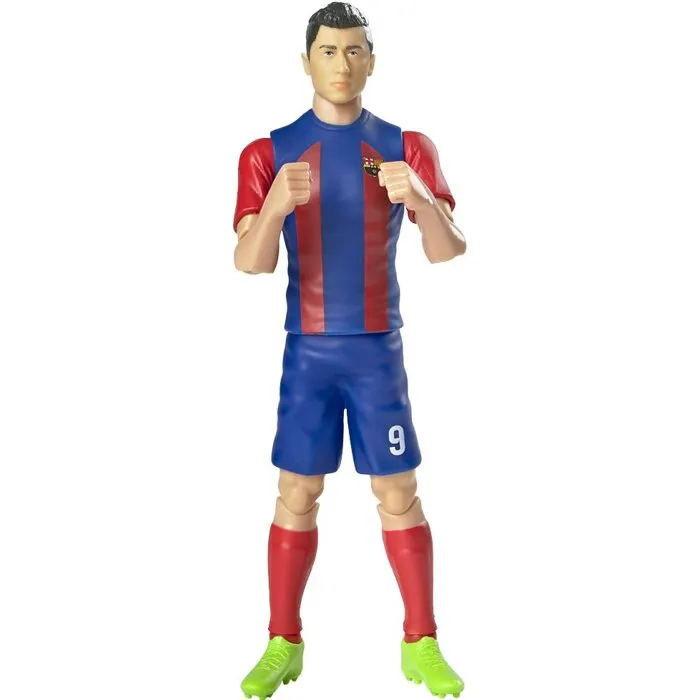 Megableu Figura Articulada Lewandowski FC Barcelona 20 cm, Idioma Francés, MEG3760046781888