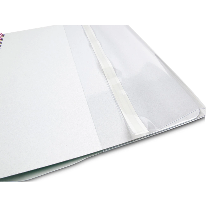 Liderpapel Forralibro nº31 con Solapa Ajustable Adhesivo PVC Transparente 312 x 530 mm 4