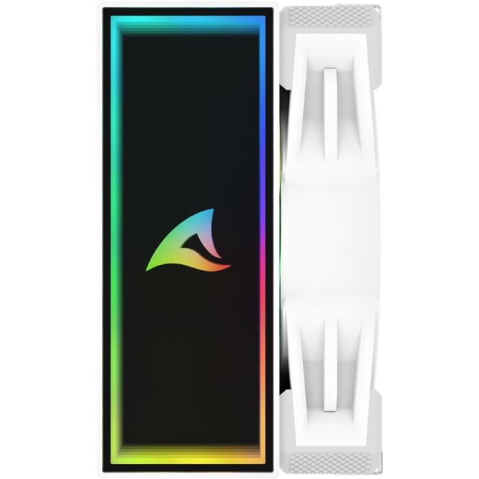 Sharkoon A40 Refrigerador de Aire para CPU RGB Blanco - Ventilador de 12 cm, 500-1800 RPM, 121.55 m³/h, TDP 230W 11 Sharkoon A40 Refrigerador de Aire para CPU RGB Blanco - Ventilador de 12 cm, 500-1800 RPM, 121.55 m³/h, TDP 230W 11