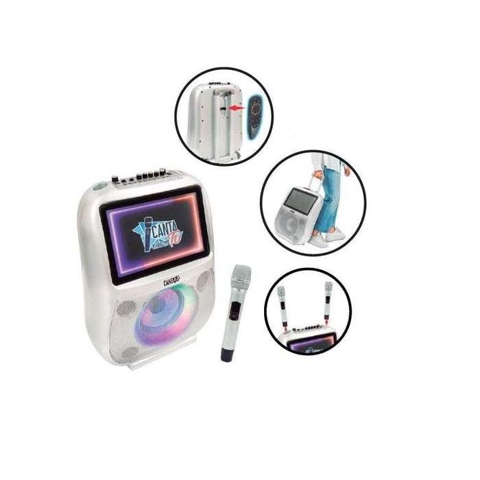 Karaoke canta tu pro con sistema de audio y video de alta calidad, incluye micrófono inalambrico 2 Karaoke canta tu pro con sistema de audio y video de alta calidad, incluye micrófono inalambrico 2