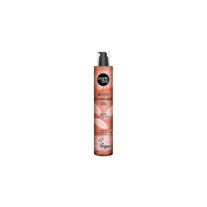 Aceite Body Shimmer Rosa Y Lichi, 100 Ml Aceite Body Shimmer Rosa Y Lichi, 100 Ml