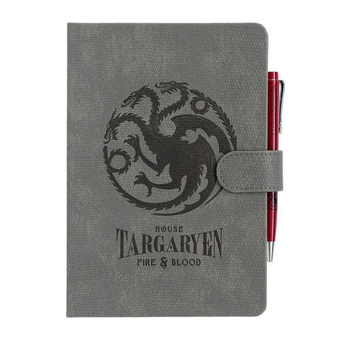 Cuaderno A5 premium + boligrafo Targaryen Juego de Tronos 0 Cuaderno A5 premium + boligrafo Targaryen Juego de Tronos 0