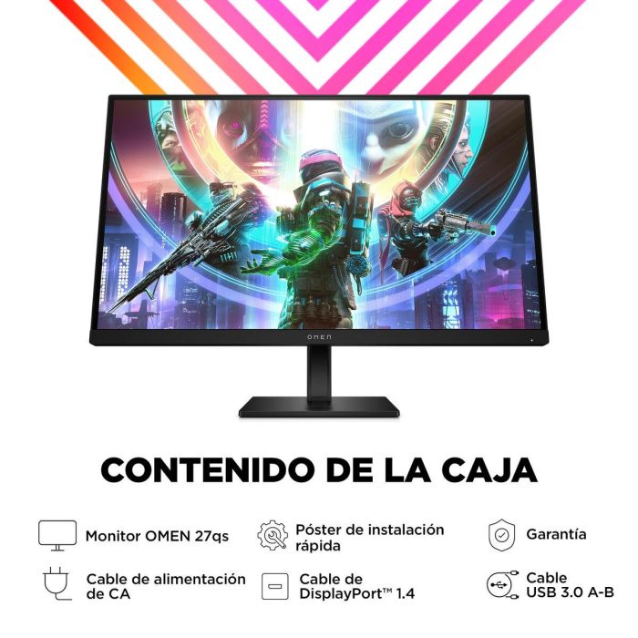 Monitor Gaming HP 780J4E9#ABB Quad HD 27" 43