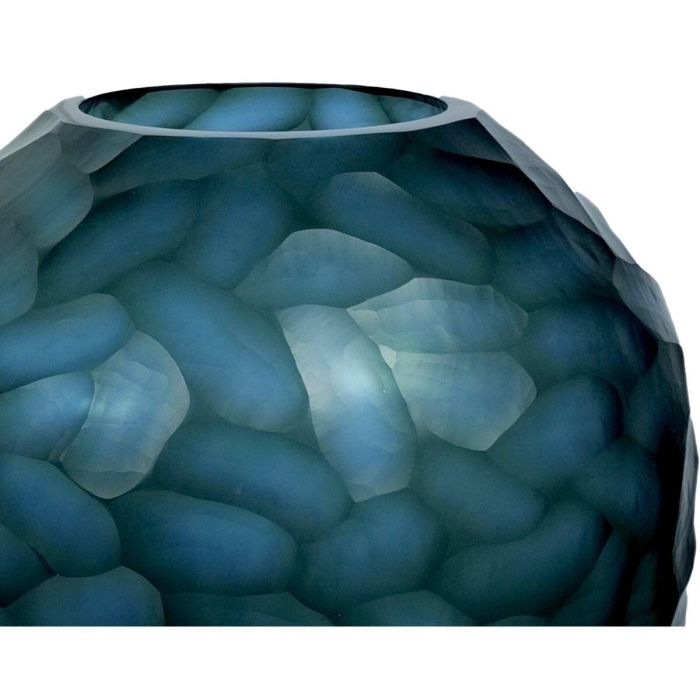 Jarron Moderno DKD Home Decor Azul Petroleo 29 x 30 x 29 cm 2 Jarron Moderno DKD Home Decor Azul Petroleo 29 x 30 x 29 cm 2