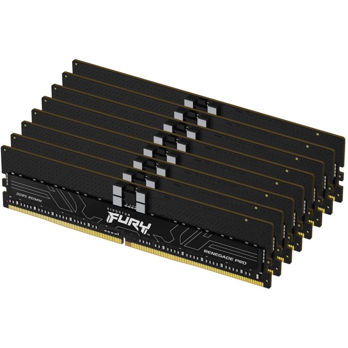 Kingston FURY Renegade Pro Memoria DDR5 256GB (8x32GB) 5600MHz ECC, KF556R36RBK8-256 0 Kingston FURY Renegade Pro Memoria DDR5 256GB (8x32GB) 5600MHz ECC, KF556R36RBK8-256 0