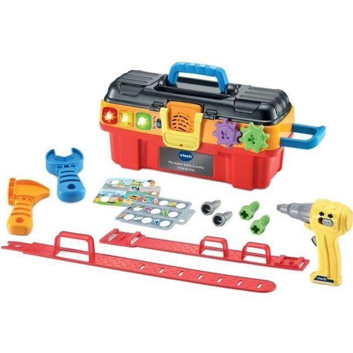 VTech 1,2,3 Imítame - Mi Gran Caja de Herramientas Interactiva - Juguete Educativo para Niños 0 VTech 1,2,3 Imítame - Mi Gran Caja de Herramientas Interactiva - Juguete Educativo para Niños 0