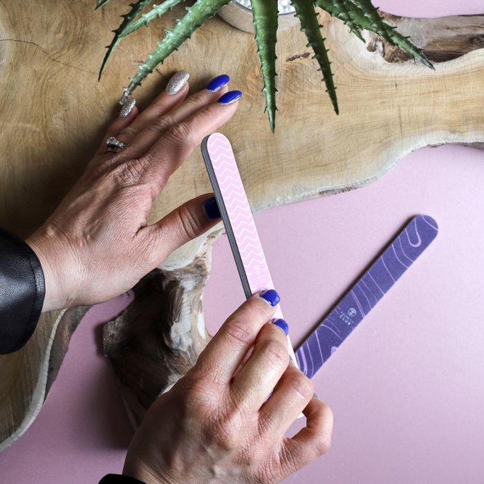 Cosmetic Club Juego de 2 Limas de Uñas Multicapa 6 Capas para Dar Forma y Pulir 1