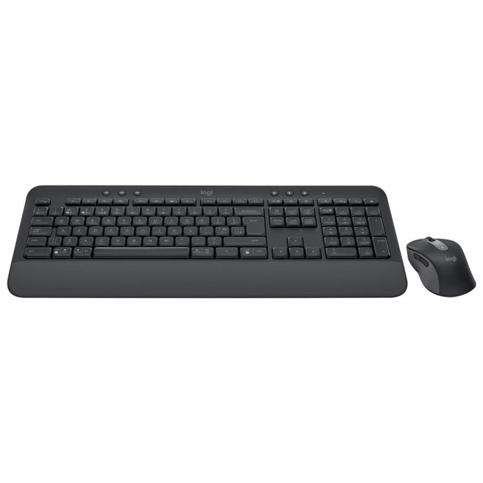 Teclado y Ratón Inalámbrico Logitech MK650 Grafito Inglés QWERTY 1 Teclado y Ratón Inalámbrico Logitech MK650 Grafito Inglés QWERTY 1