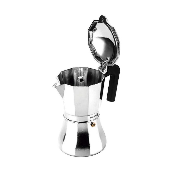 Cafetera Italiana Fagor Acero Aluminio 12 Tazas (1 unidad) 0 Cafetera Italiana Fagor Acero Aluminio 12 Tazas (1 unidad) 0