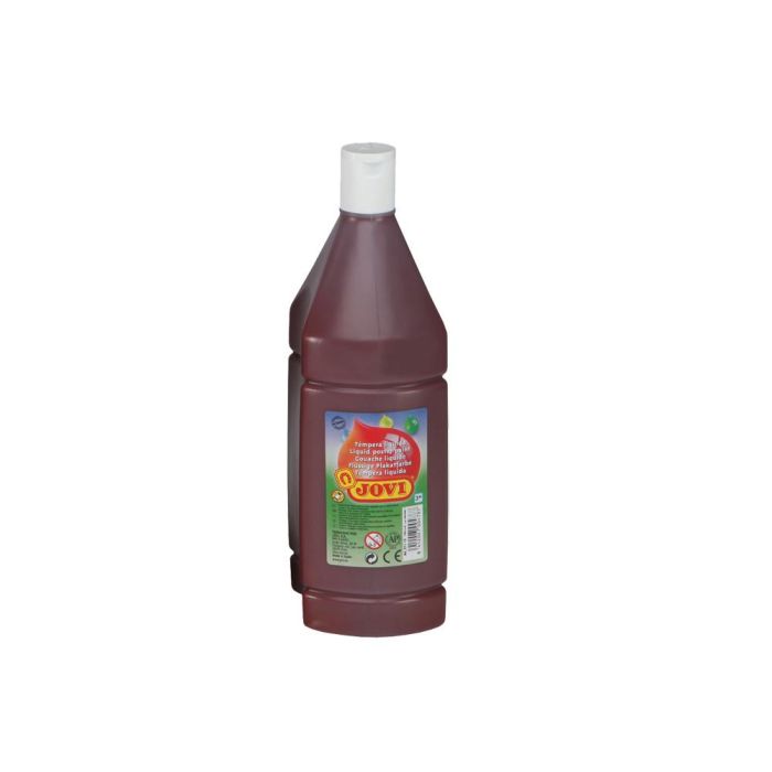 Tempera Liquida Jovi Escolar 1000 mL Marron 1