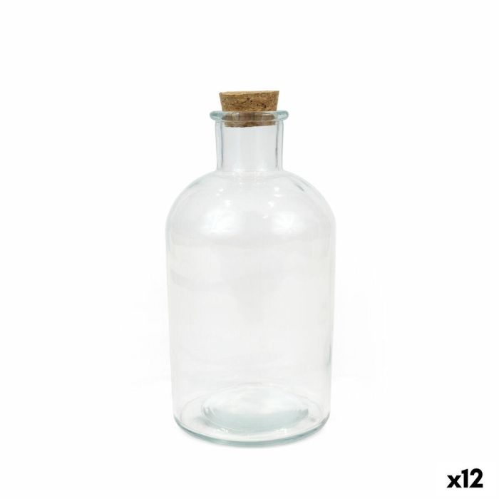 Botella de Cristal La Mediterránea 1 L (12 Unidades) Botella de Cristal La Mediterránea 1 L (12 Unidades)