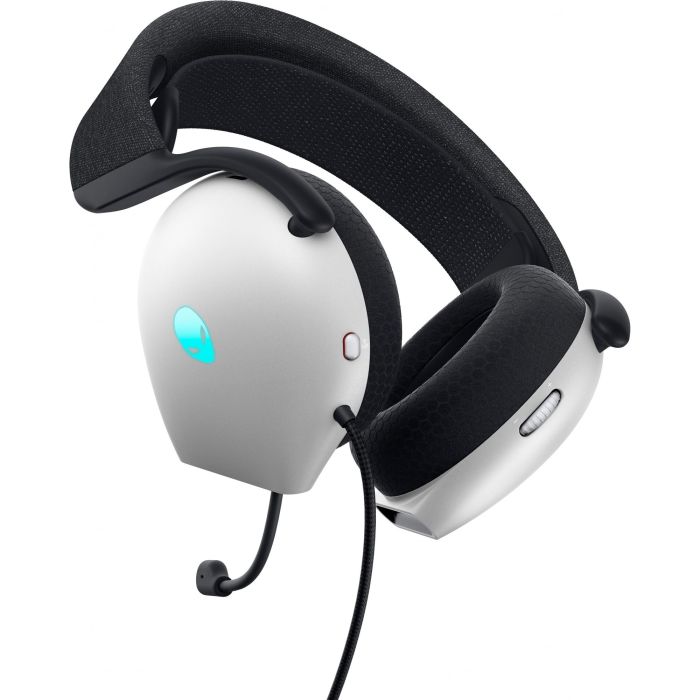 Alienware AW520H Auriculares Gaming con Cable USB RGB para Juego Blanco - Diadema Circumaural 20-40000 Hz 9