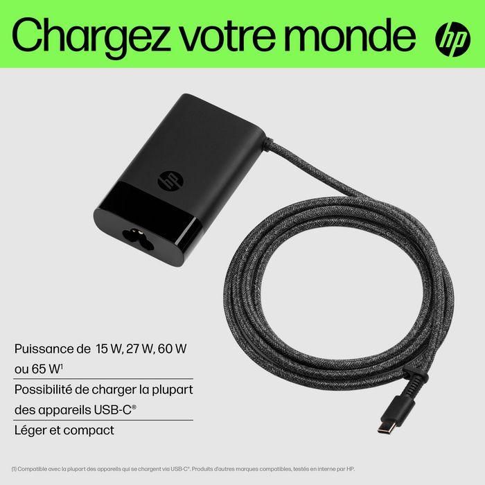 HP Cargador para portátil USB-C 65W 14