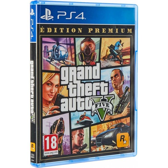 Take 2 GTA V: PREMIUM EDITION Juego de Acción y Aventura para PS4