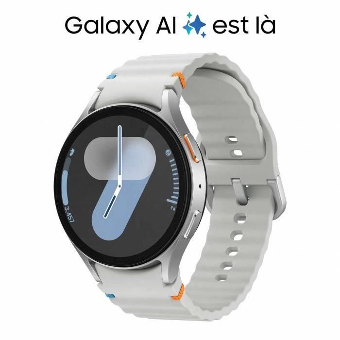 Samsung Watch7 44mm Reloj conectado 4G gris plateado 1